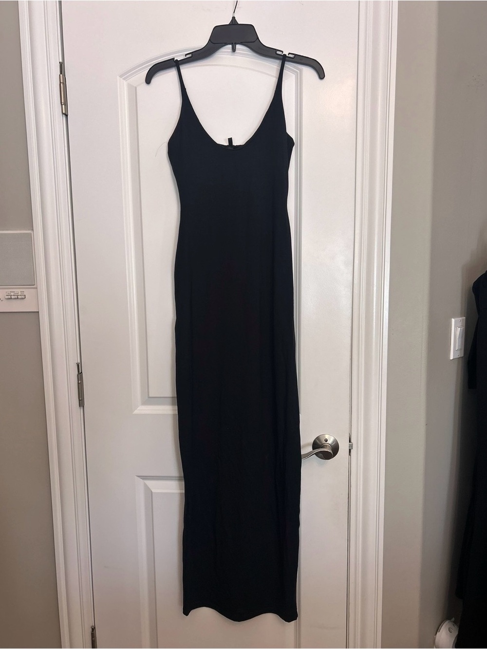 Skims Scoop Neck Long Dress